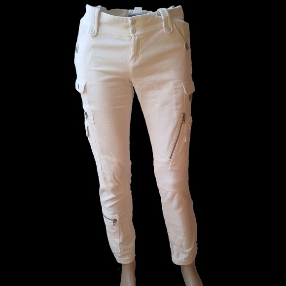 Polo Ralph Lauren Corduroy Cargo Pants Sz 4 Retro - Picture 8 of 8